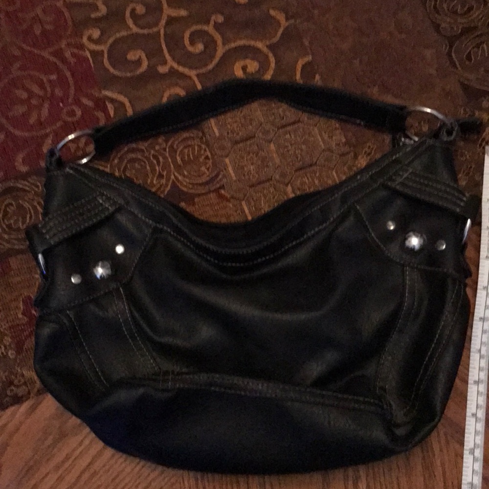 Woman’s black leather purse - Picture 4 of 5